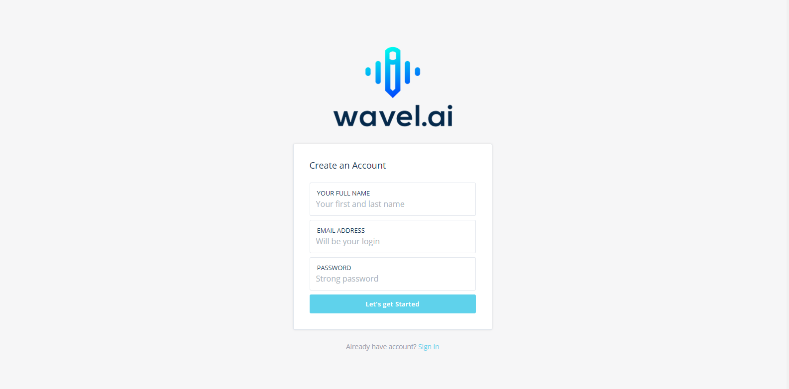 How to Create a New Wavel Account and Log in with It