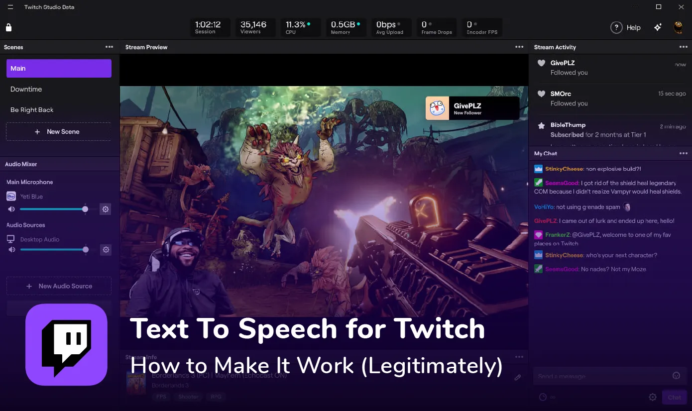Text To Speech for Twitch – How to Make It Work