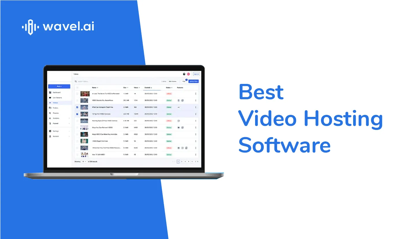 Best 10 Video Hosting Software of 2023 for Optimal Results