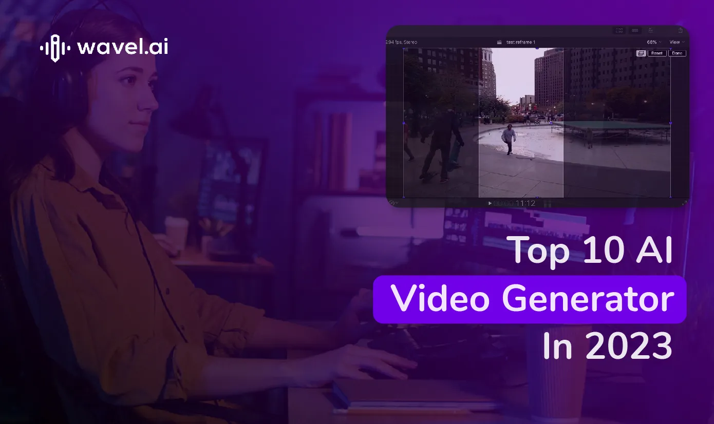 Top 10 AI Video Generators for Quick Video Production in 2023