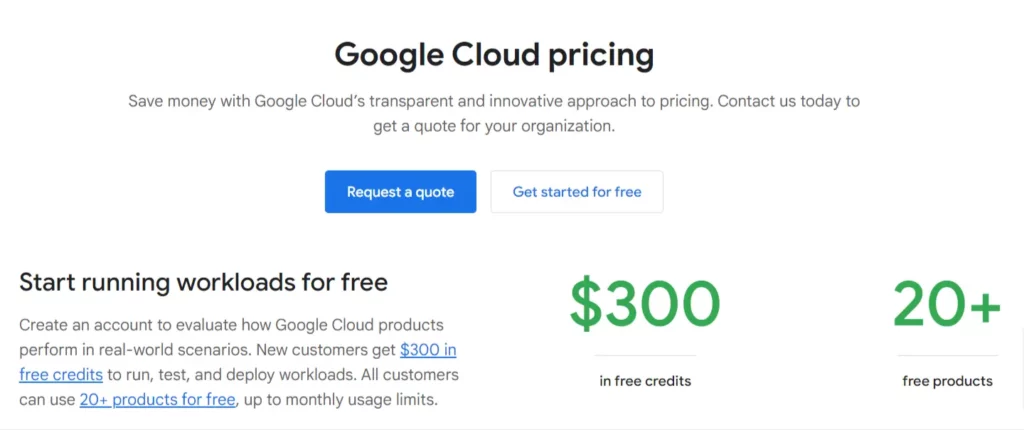 Pricing Structure For Google Cloud text to speech