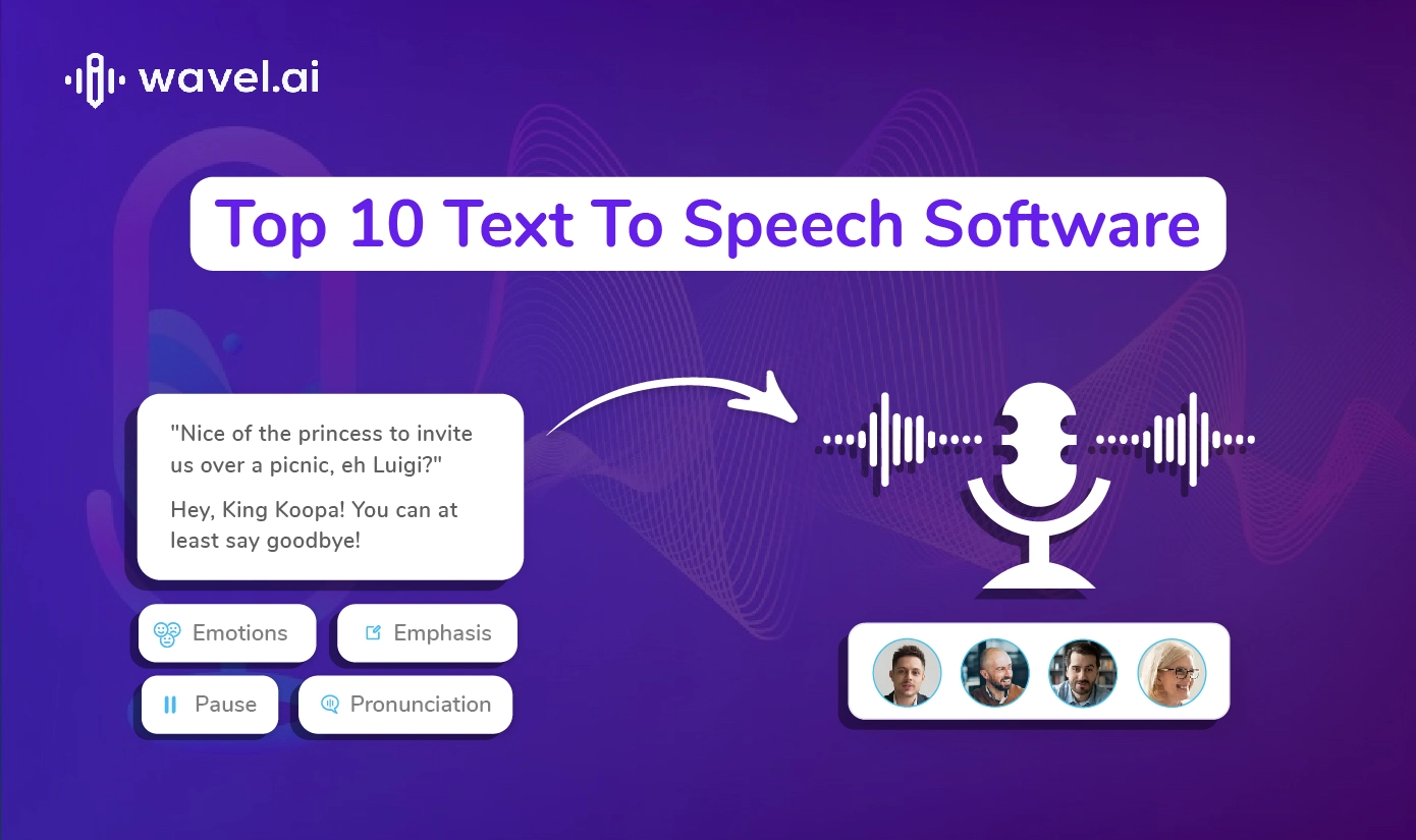 The Best 10 Text to Speech Software of 2023-24