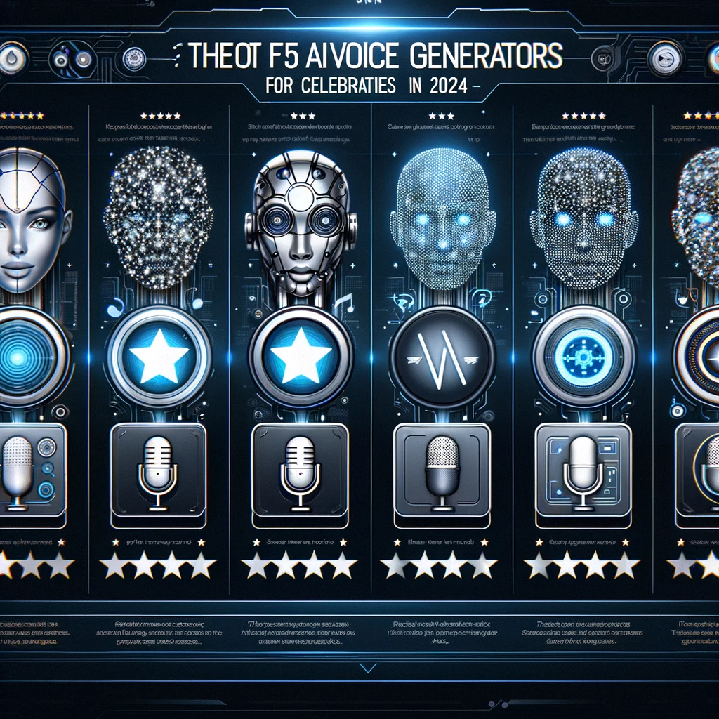 Discover the Top Five AI Voice Generators for Celebrities in 2024