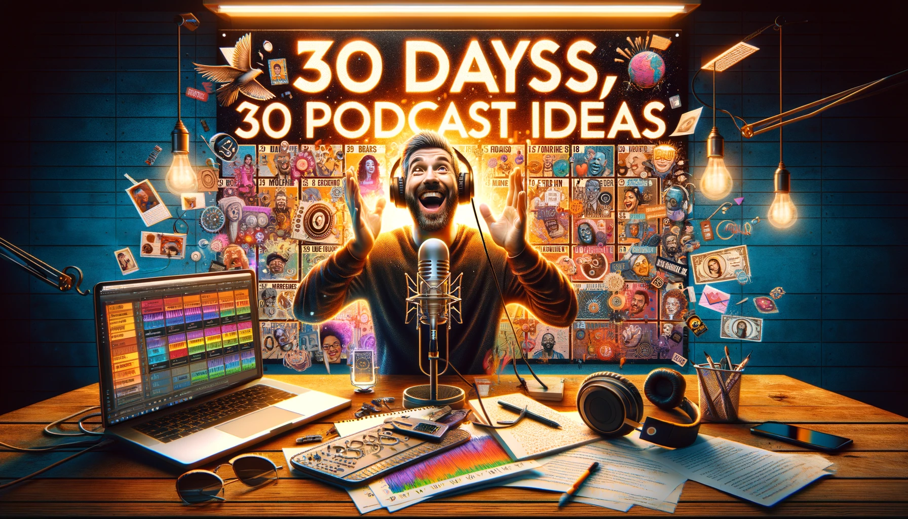 30 Days, 30 Podcast Ideas: A Month Of Inspiration To Launch Your Show