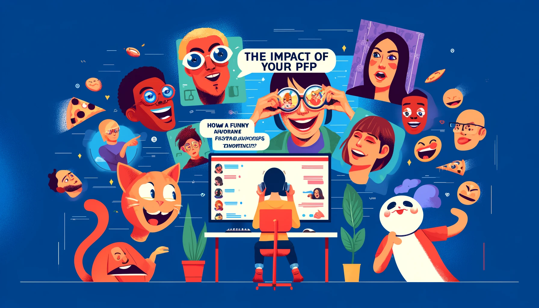 The Impact of Your PFP: How a Funny Avatar Can Influence Social Interactions Online