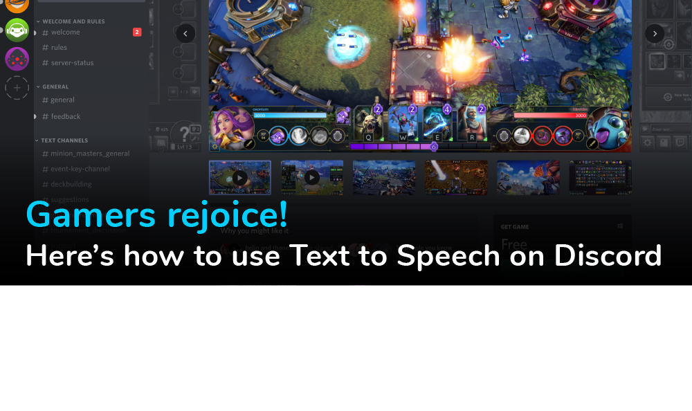 Gamers rejoice! Here’s how to use Text to Speech on Discord