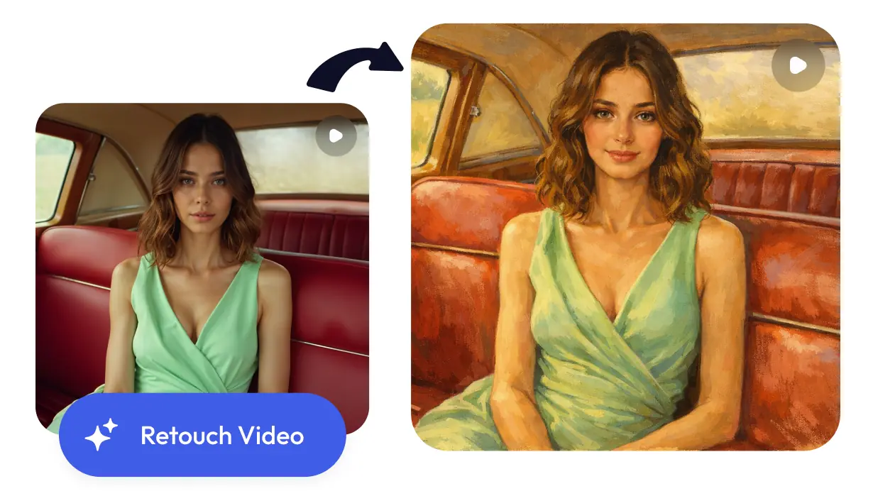 AI Video Retouching Tool | Enhance Video Quality Automatically